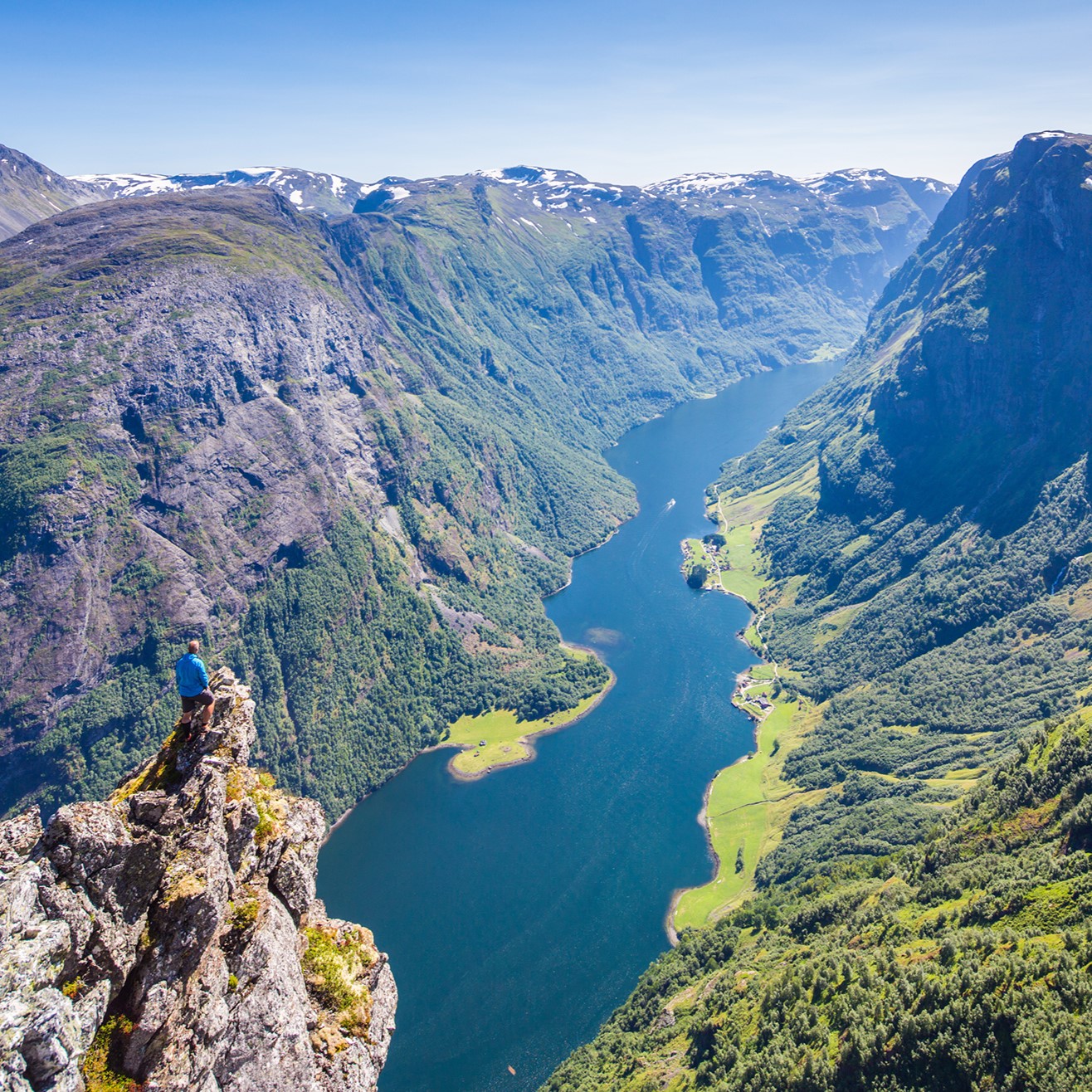 Breidskrednosi Fjord Norway