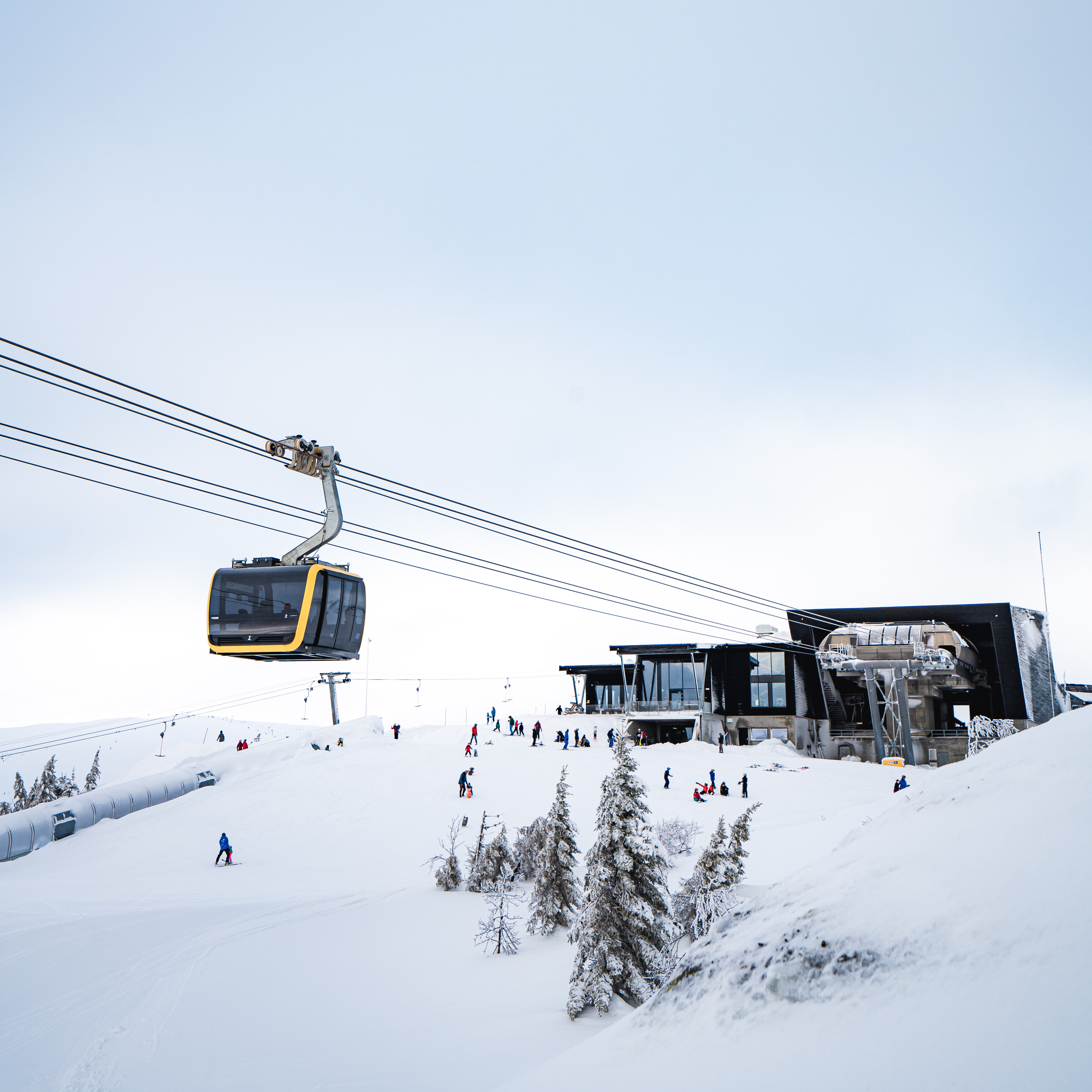 Voss gondol og hangurstoppen vinter