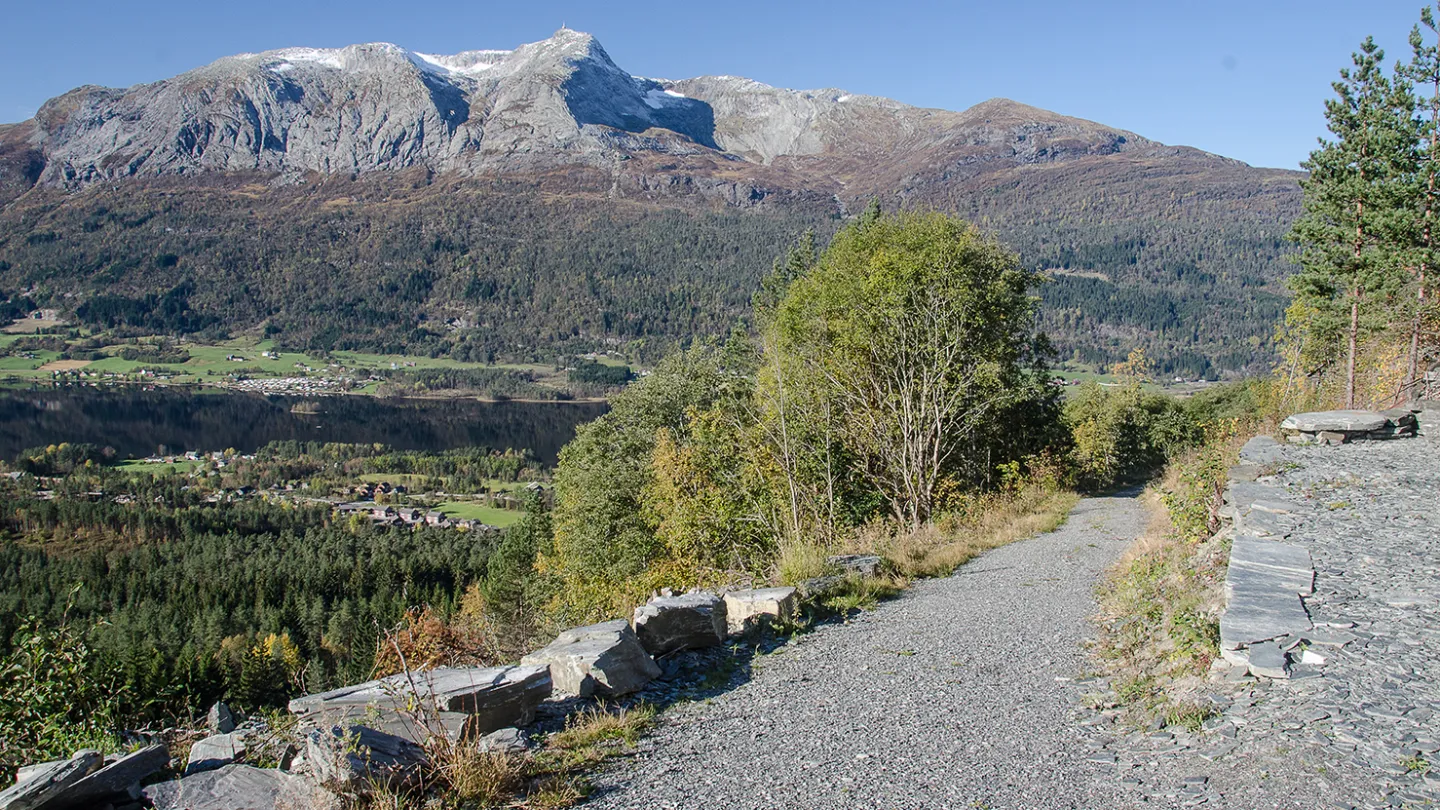 Kultursti på hedleberget